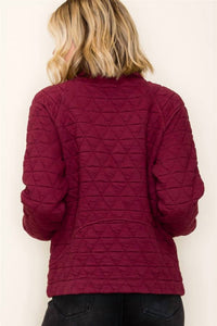 Staccato - Addison Half Zip Quilted Pullover