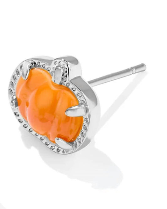 Kendra Scott - Women's Pumpkin Stud Earrings