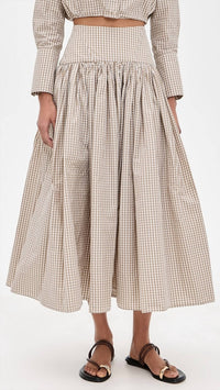 Alexis - Havara Pleated Midi Skirt