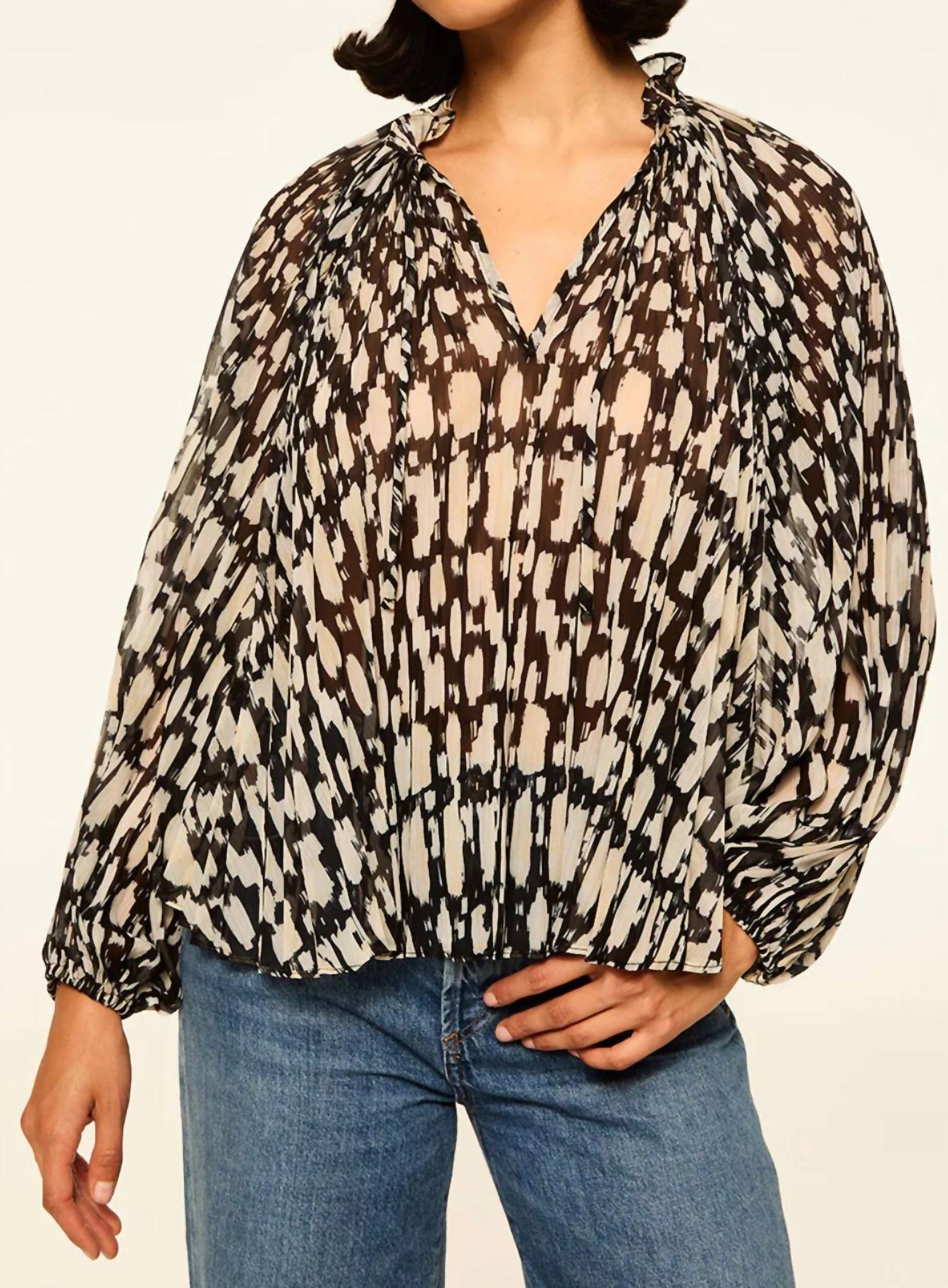 Misa Los Angeles - Rissa Long Sleeve Top