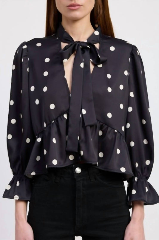 En Saison - Floretta Dotted Top