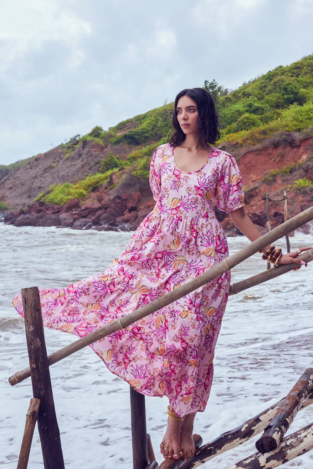 Beyond By Vera - Daisy Midi Dress