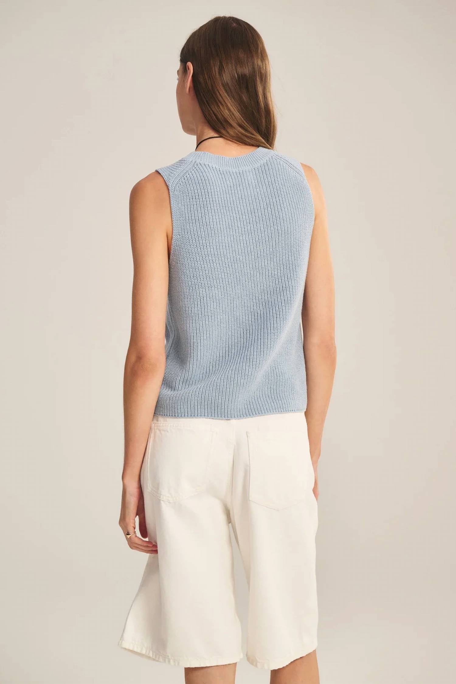 Velvet By Graham & Spencer - Textured Pima Cotton Seretta Top