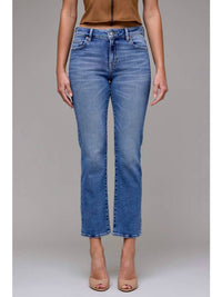 Hidden - Mid Rise Cigarette Leg Denim Jeans