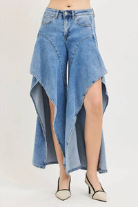 Risen - Brianna Slouch Wide Leg Jeans