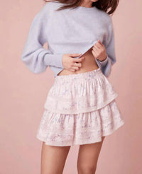 Loveshackfancy - RUFFLE MINI SKIRT