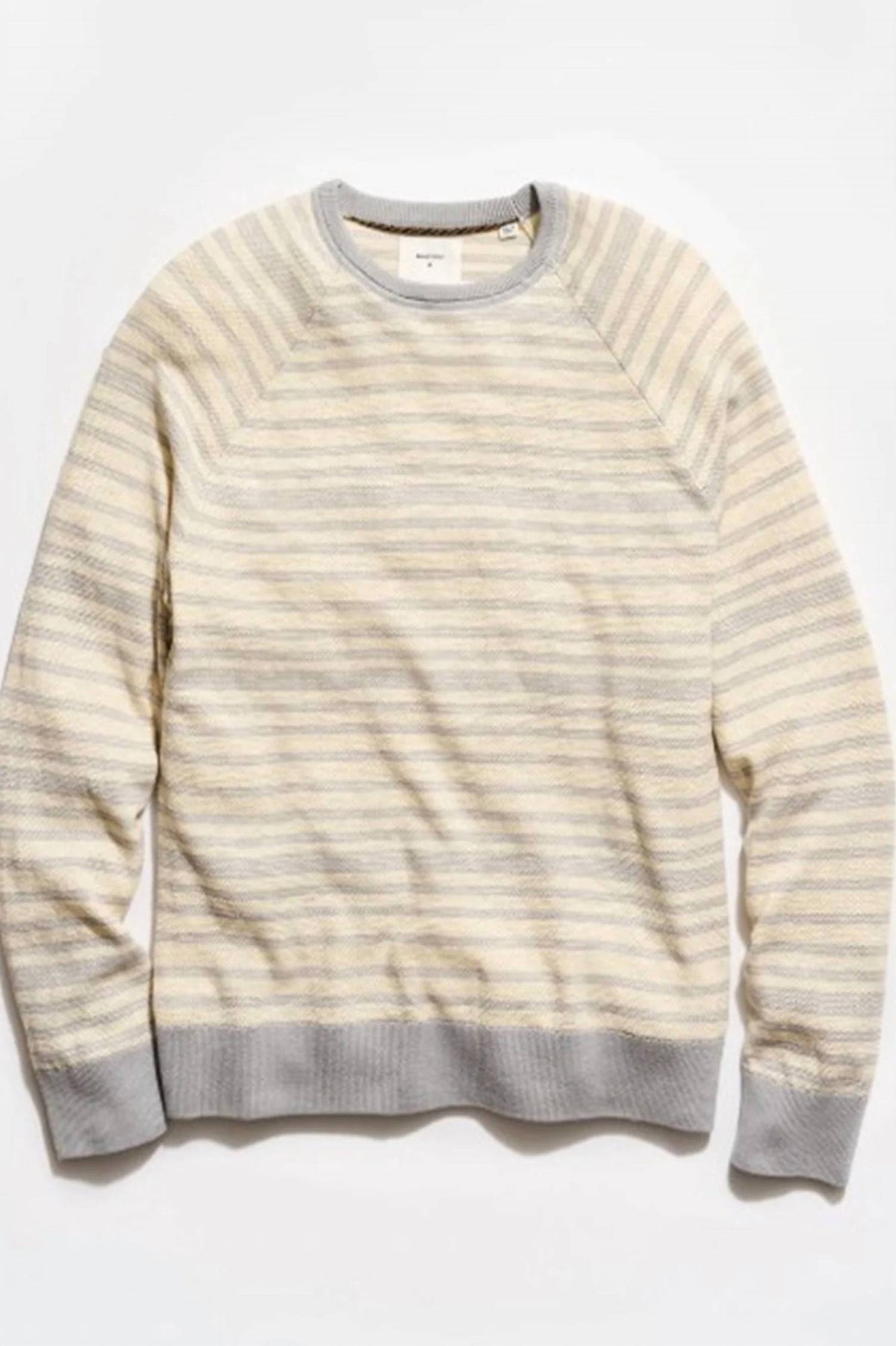 Billy Reid - Men's Raglan Stripe Crew Sweater