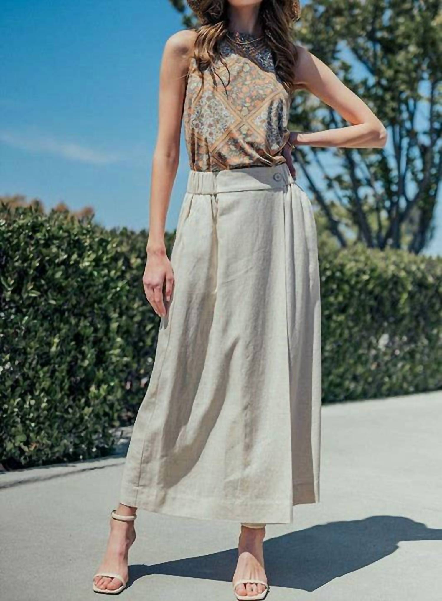 Urban Daizy - Bohemian Wrap Around Maxi Skirt