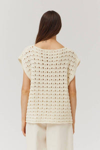Grade & Gather - Cotton Crochet Top
