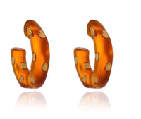 Nádia Gimenes - Women's Spot Half Hoop Earring