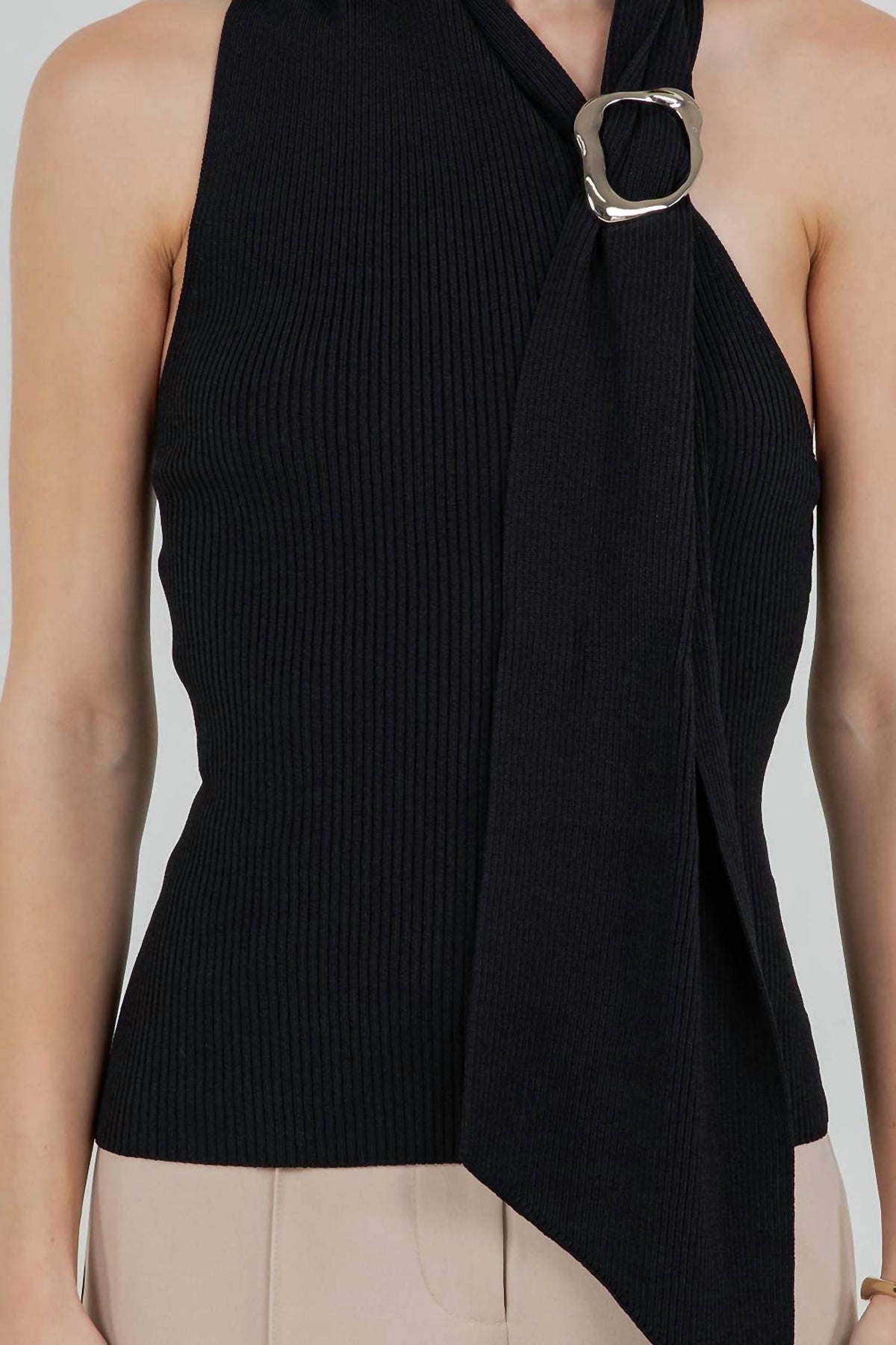 Whiteroom+Cactus - Pria One Shoulder Top