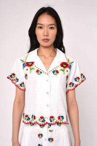 Love The Label - Vera Button Down Blouse Top