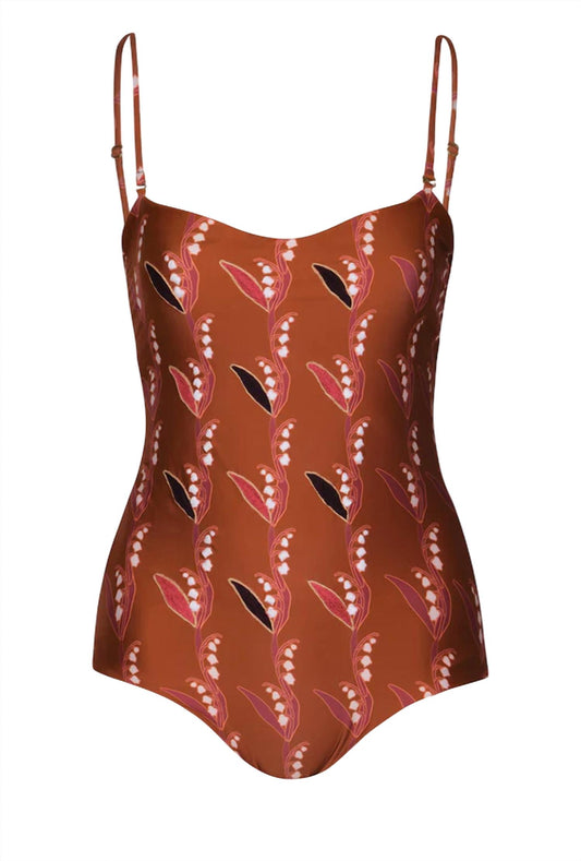 Juan De Dios - Esteros Hand Embroidered OnePiece Swimsuit