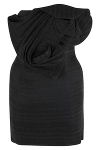 Magda Butrym Women's Sculpted Dress in black - women's dress