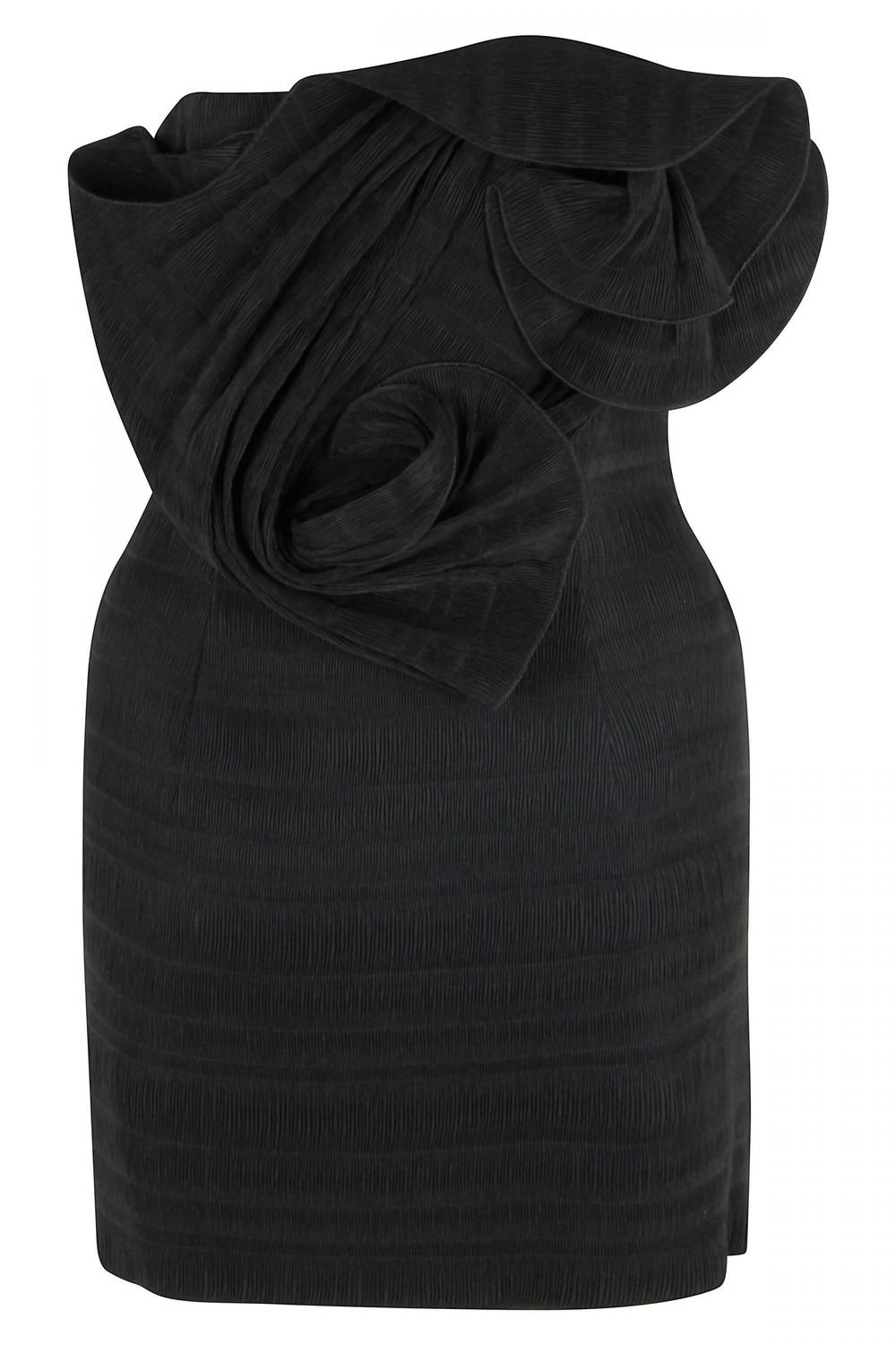 Magda Butrym Women's Sculpted Dress in black - women's dress