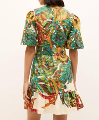 Marie Oliver Gwyneth Dress in paradise - women's dress - alternate view