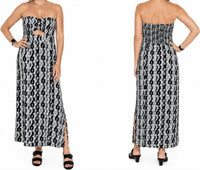 Phie Collective - Olas Strapless Maxi Dress With Cutout