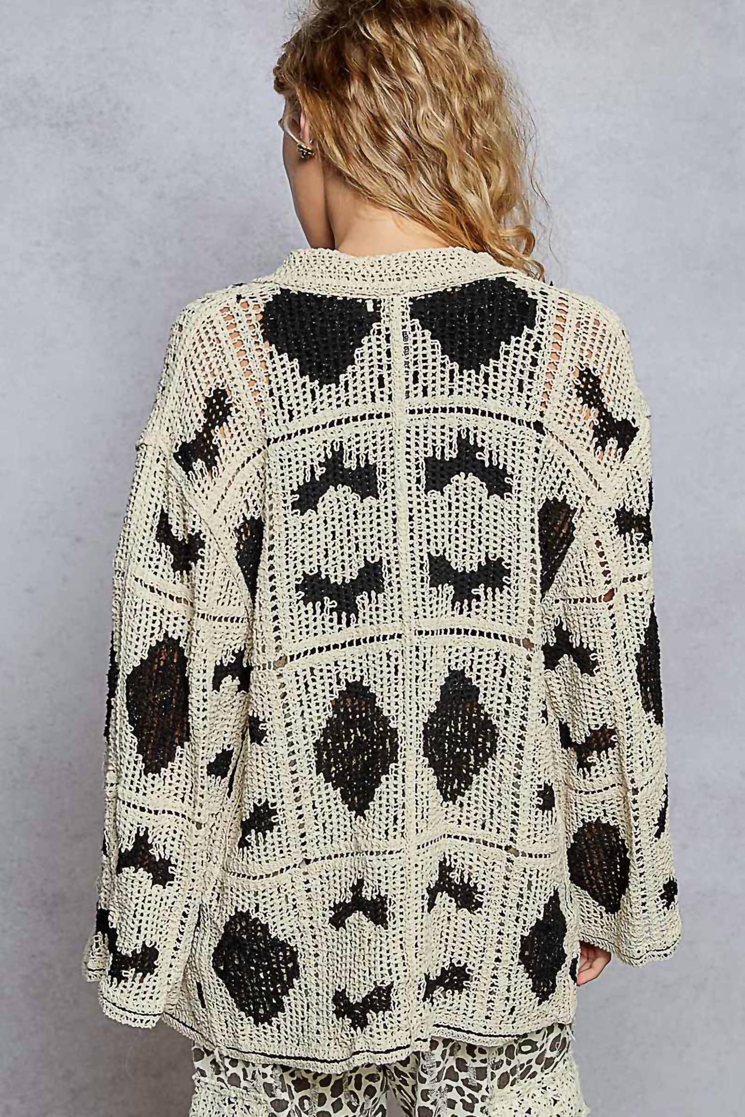 Pol - Crochet Button Top