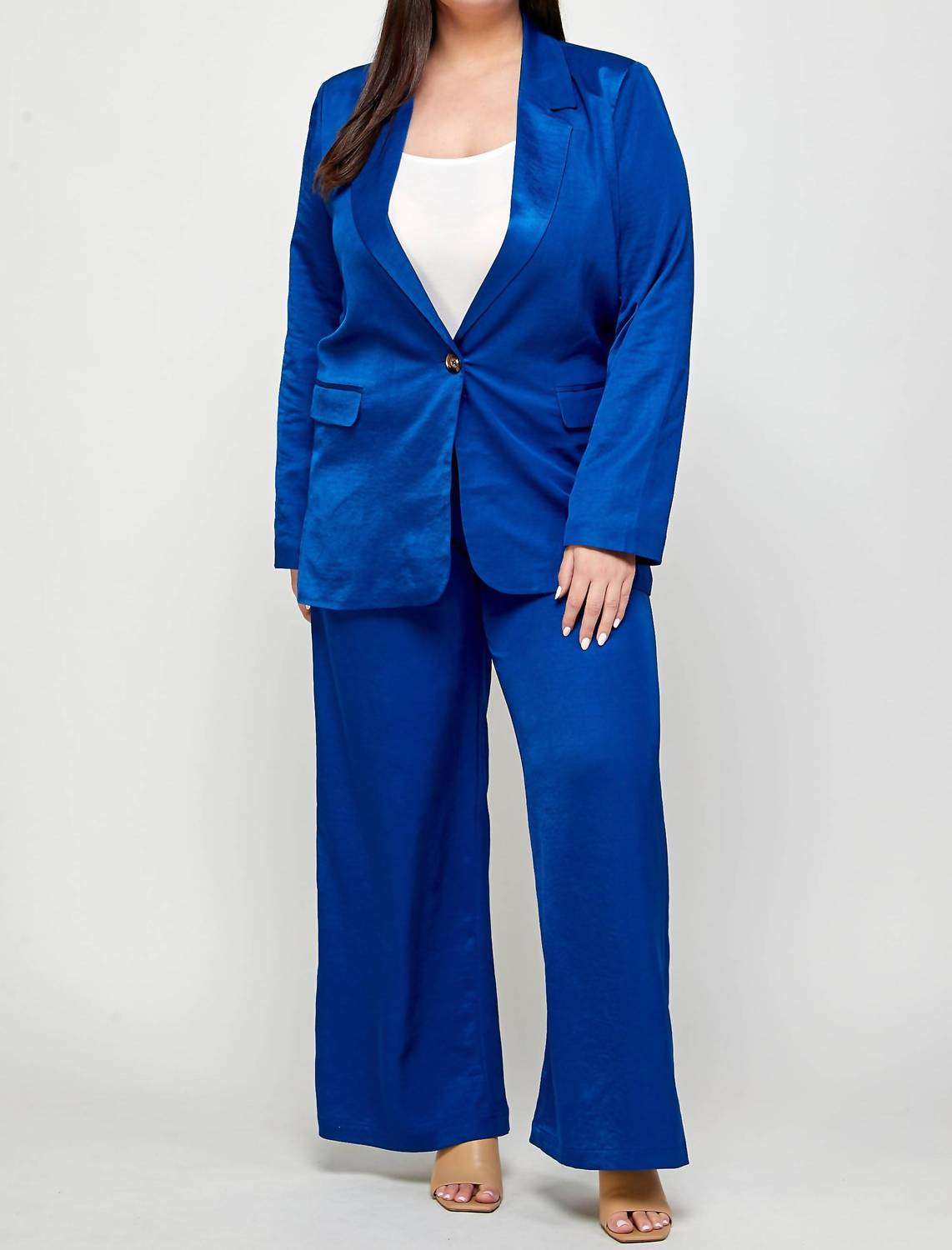 Ellison - Power Play Wide Leg Plus Pant