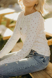 Mikarose - Sugar And Stitches Pointelle Cardigan
