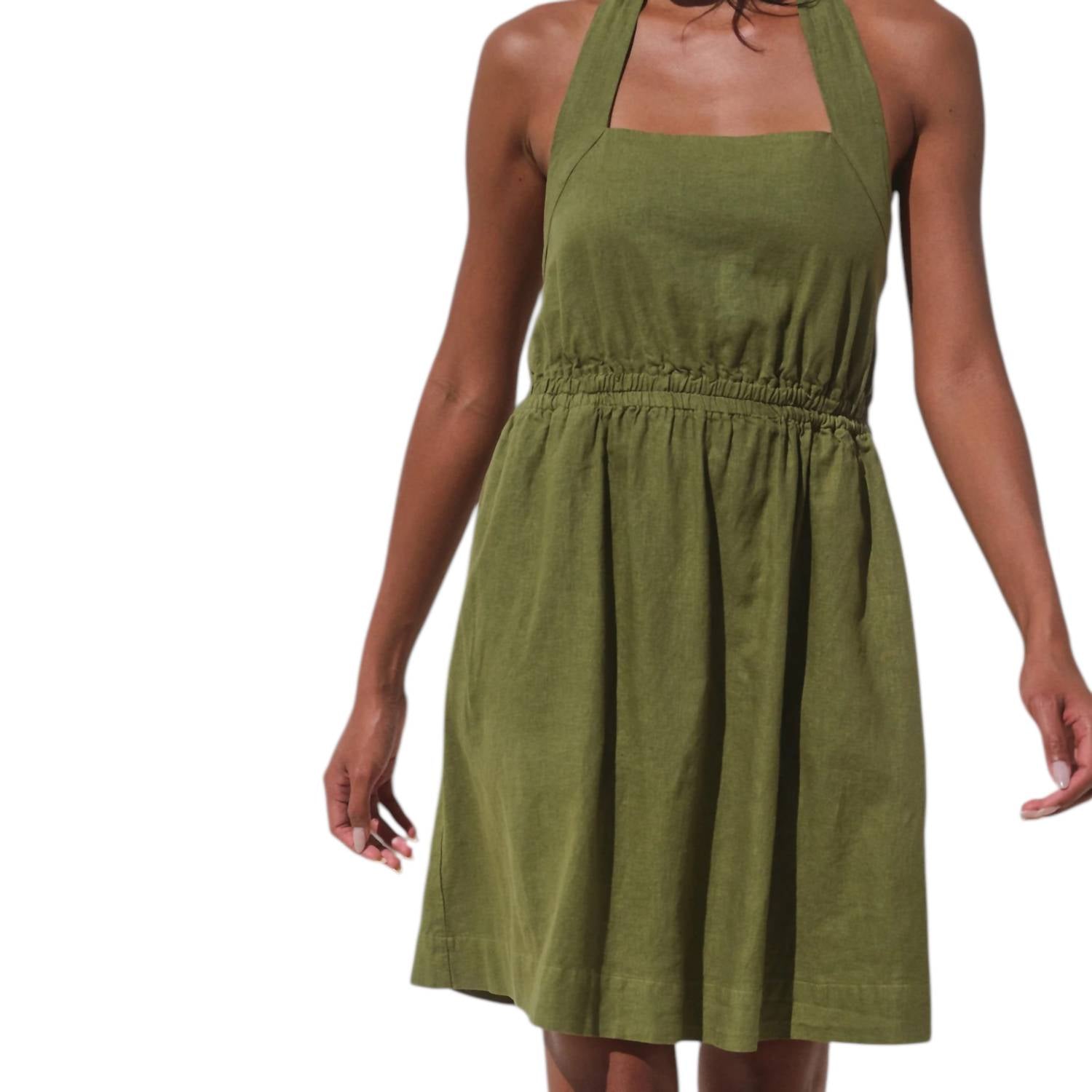 Stateside - A-line Mini Halter Dress