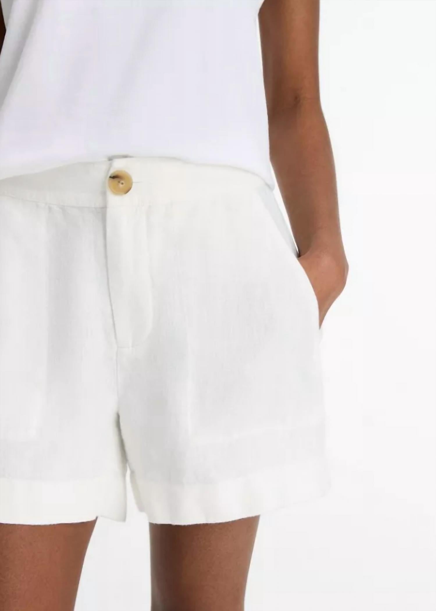 Vince - Mid Rise Hemp Short