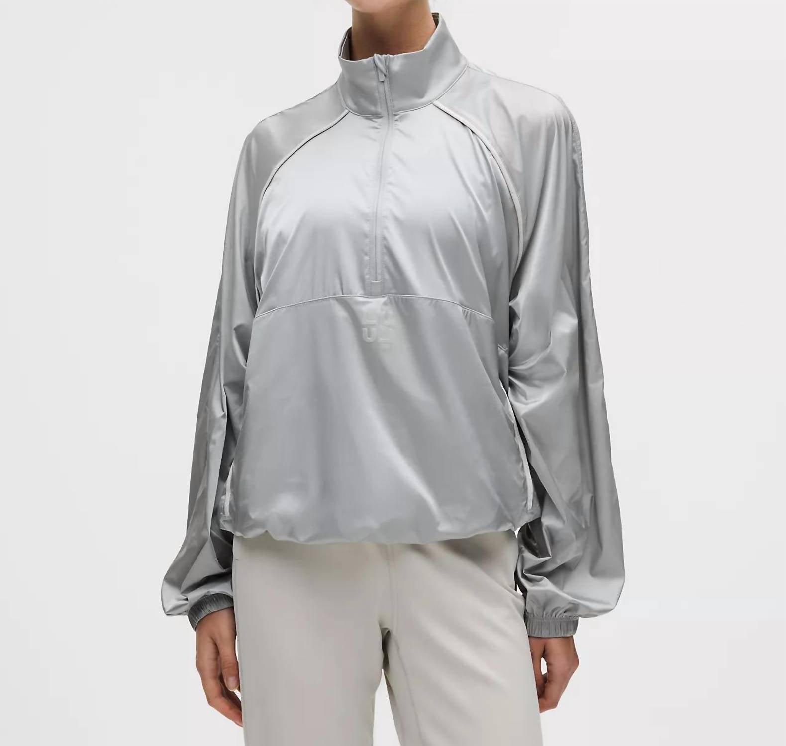 Lululemon - Stretch Satin Flocked Training Jacket