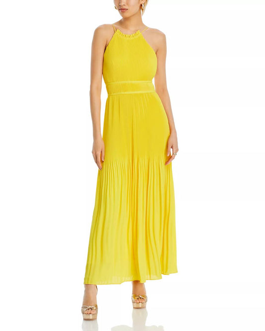 Amur - Garren Pleated Maxi Dress