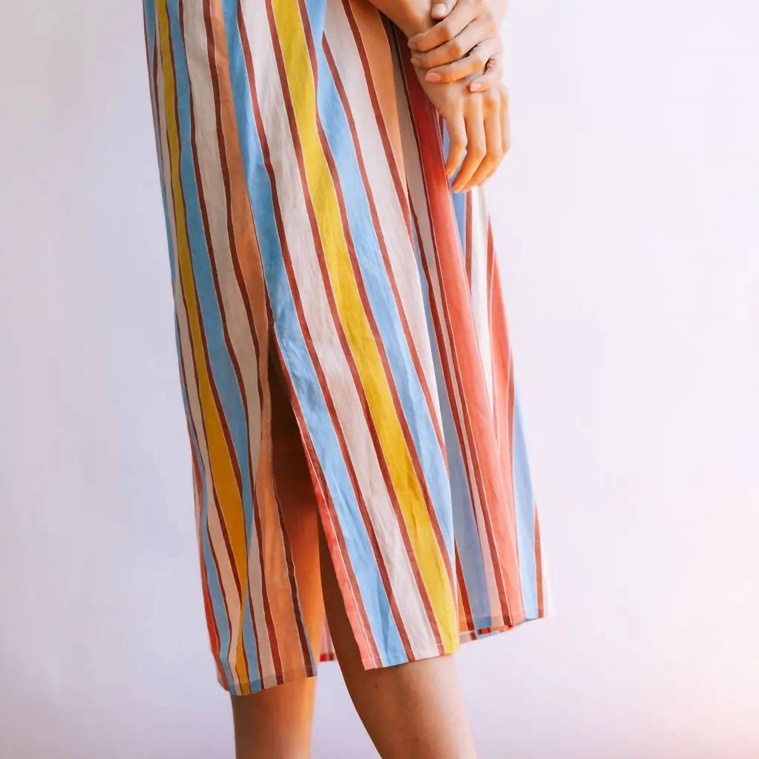 Sunshine Tienda - Seaplane Stripe Island Midi Dress