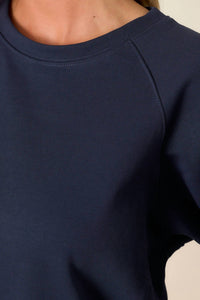 Entro - Sammi Stitch Long Sleeve Top And Shorts Set