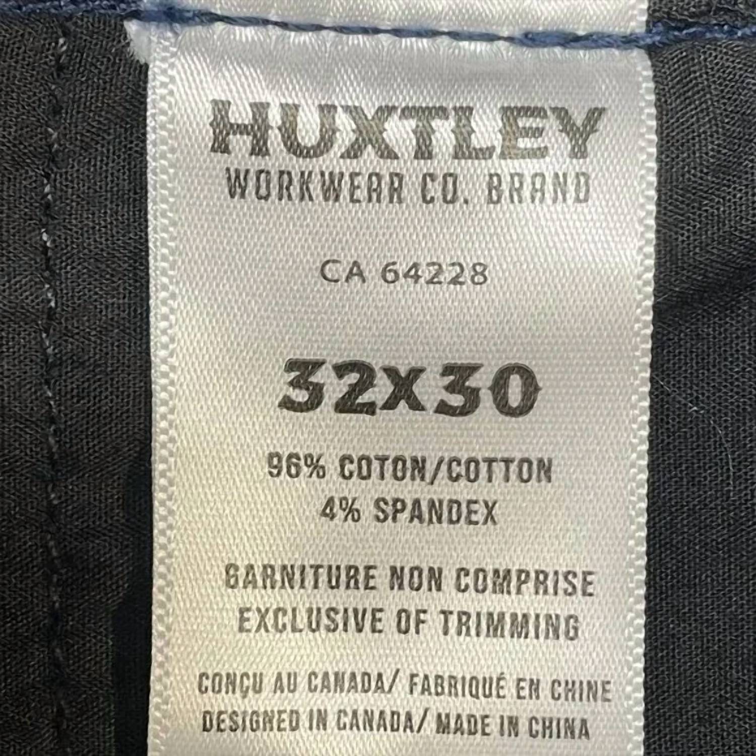 Huxtley Men's Fx-1 Slim Fit Pro Utility Pockets Pants in blue - men's pants - view 10