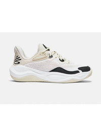UNDER ARMOUR Men's Curry Splash 24 Suede Basketball Shoes in summit white - men's sneaker