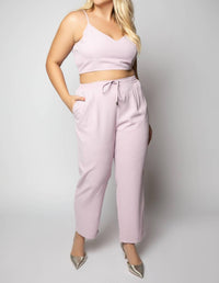 Geegee - 3 Piece Woven Pants Suit - Plus