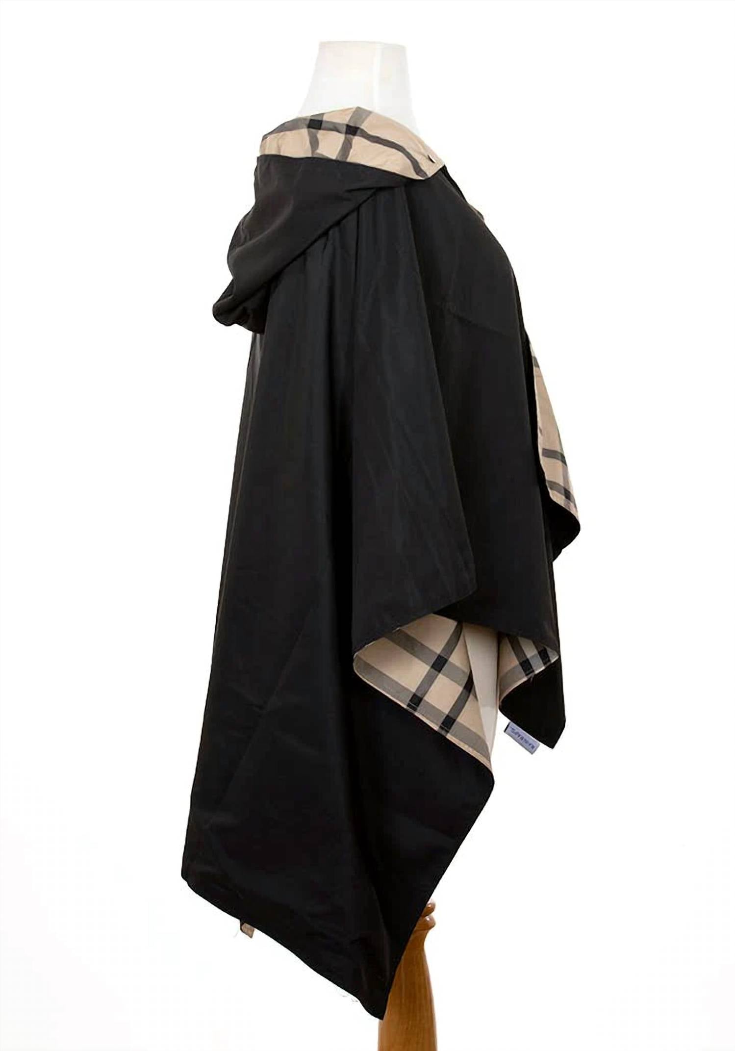 Rainraps - Plaid Rain Poncho