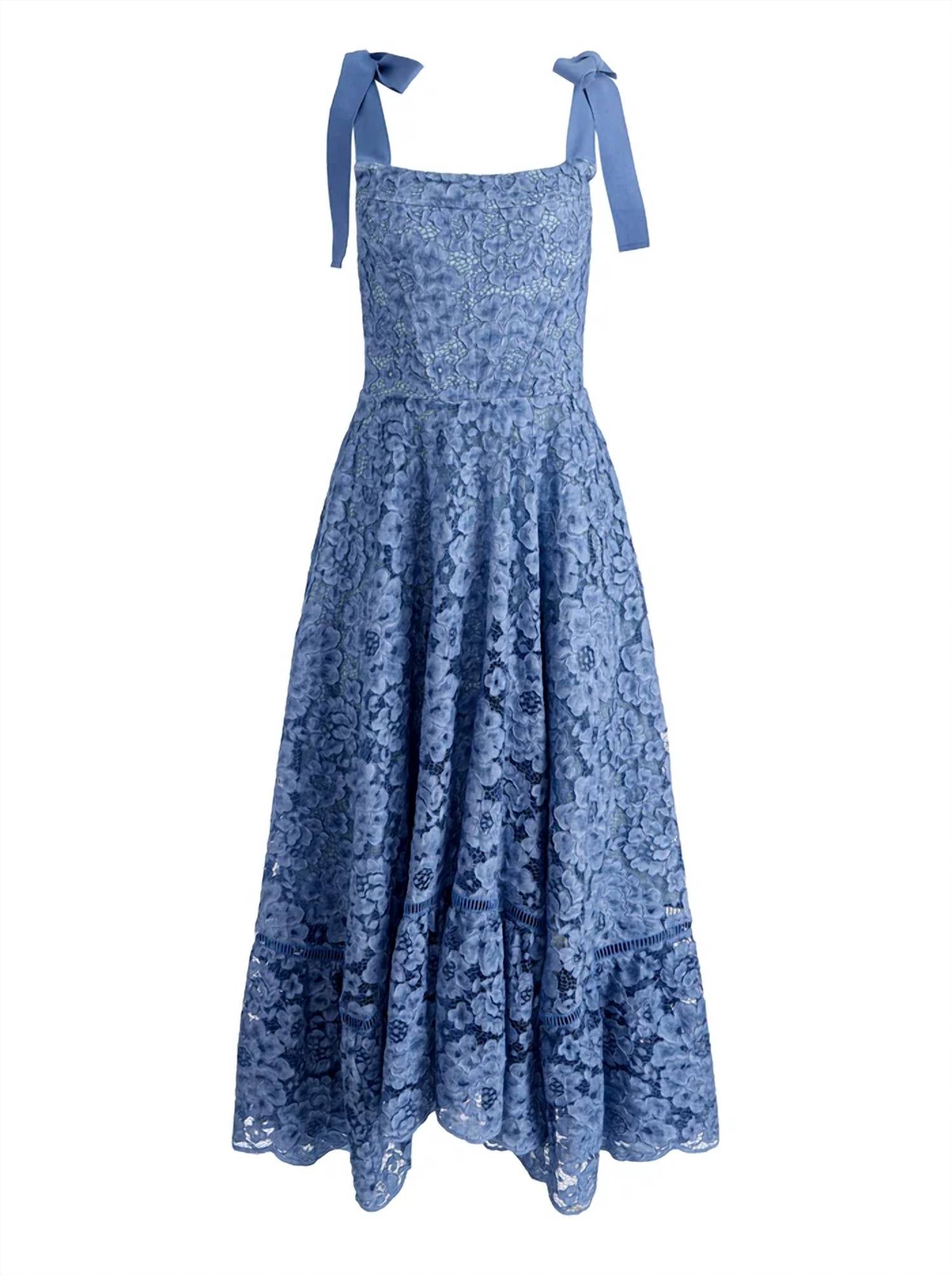 Alice + Olivia - ROSALEE LACE BUSTIER DRESS