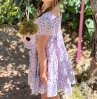 Liv & Co. - Smocked Chiffon Dress