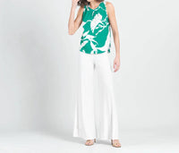 Clara Sunwoo - U-neck Curved Hi-low Tank Top