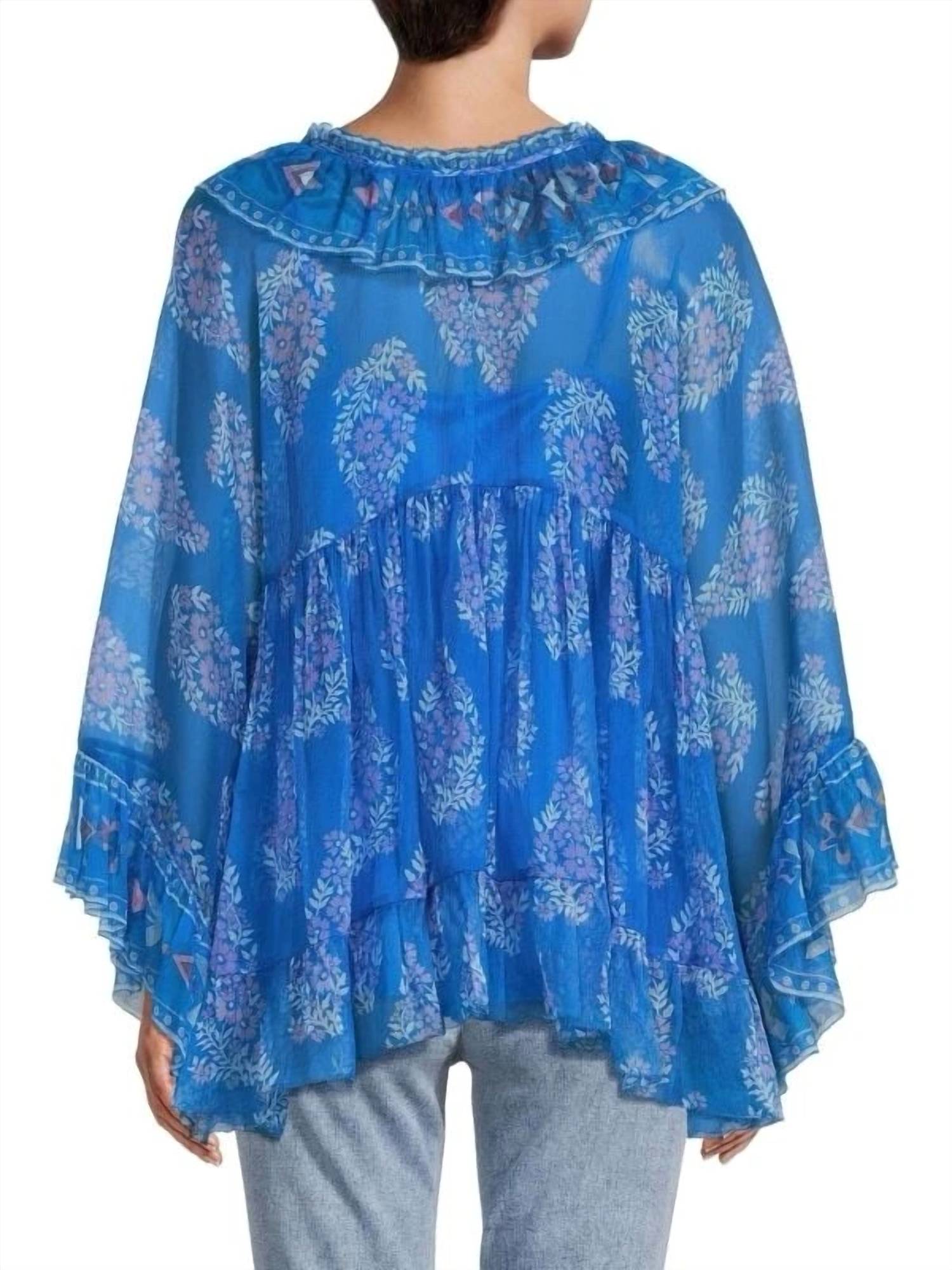 Johnny Was - Gal Ruffle Tie Blouse