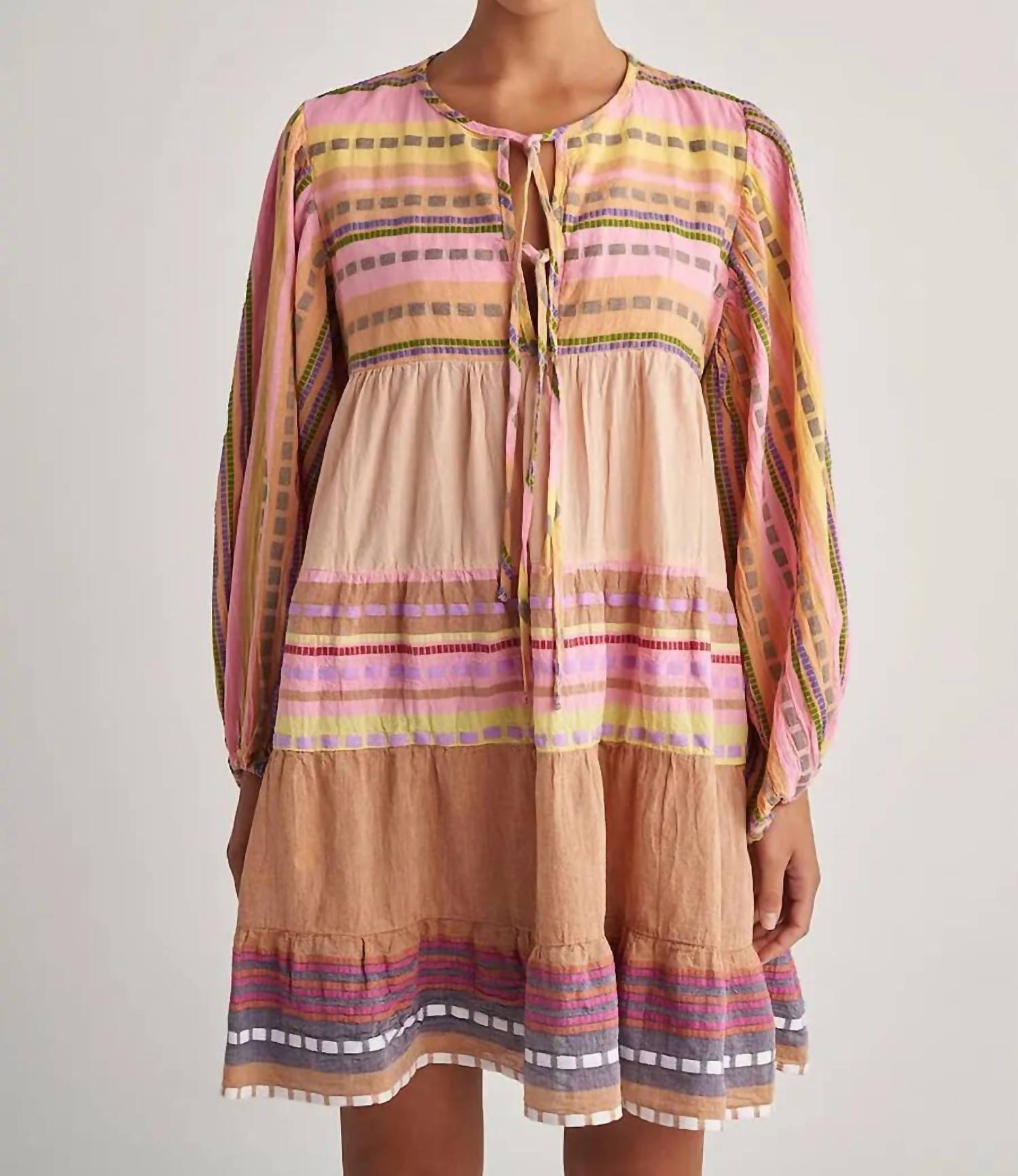 Pearl And Caviar - Short Alonissos Dress