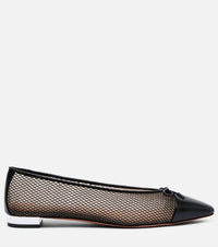 Aquazzura - Women's Gioia Mesh Flats