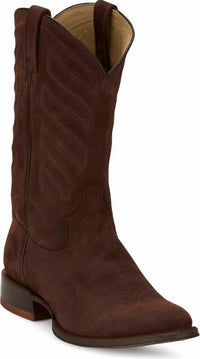 Tony Lama - Men's Amado 12" Suede Leather Western Boots