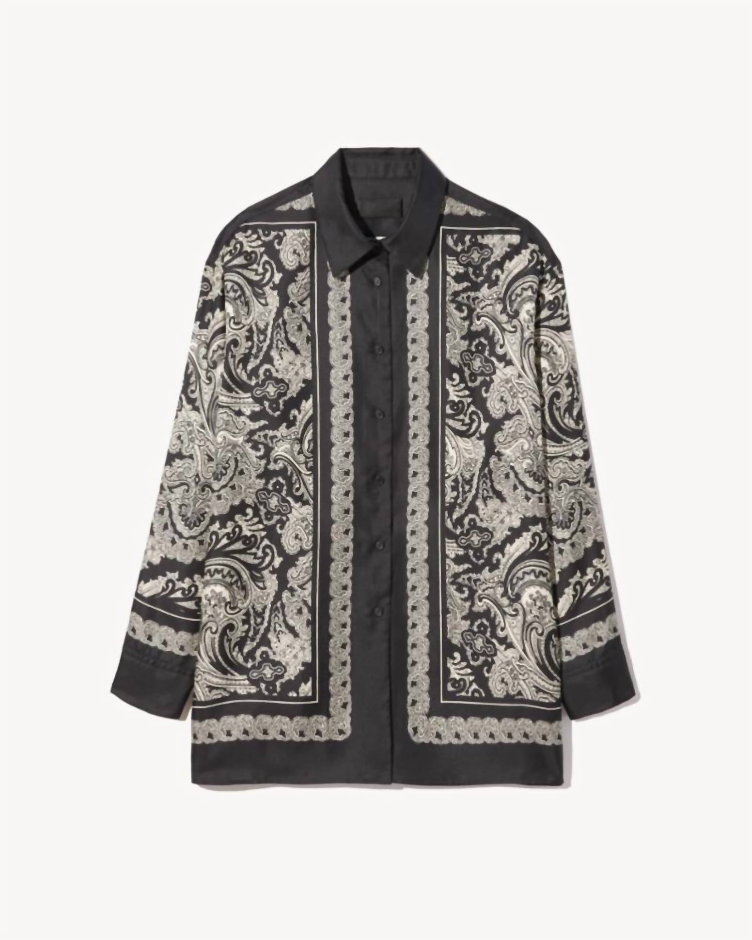 Nili Lotan - Alfie Printed Shirt
