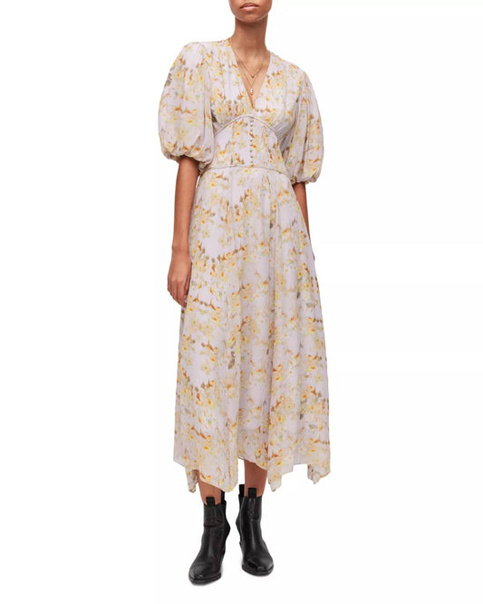 Allsaints - Aspen Momo Midi Dress