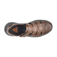 Closed Toe Leather Sandals John 3216