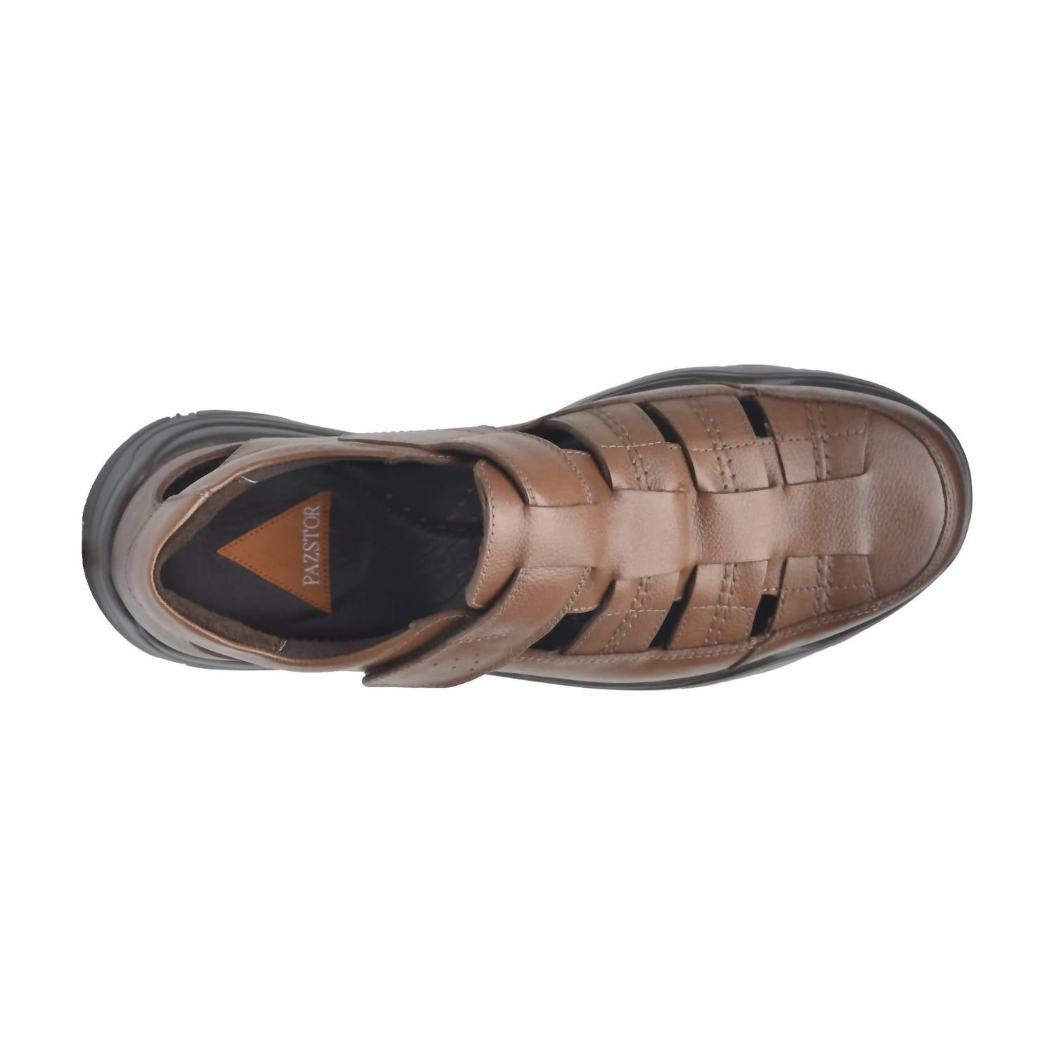 Closed Toe Leather Sandals John 3216