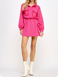 Strut & Bolt - Piping Contrast Cargo Dress