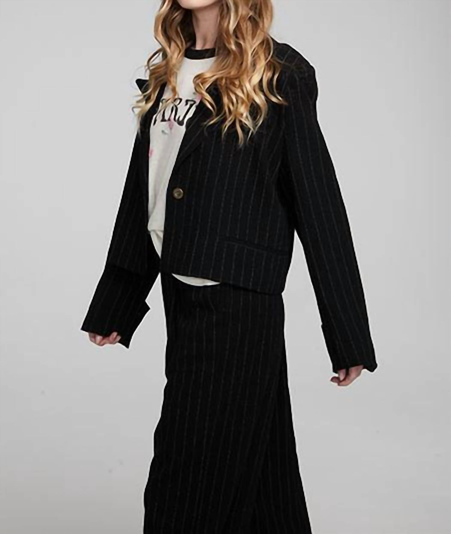 Chaser - Santana Pinstripe Blazer