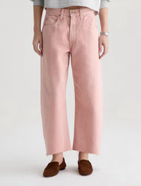 Ag Jeans - Hattie Crop High-rise Barrel Jeans