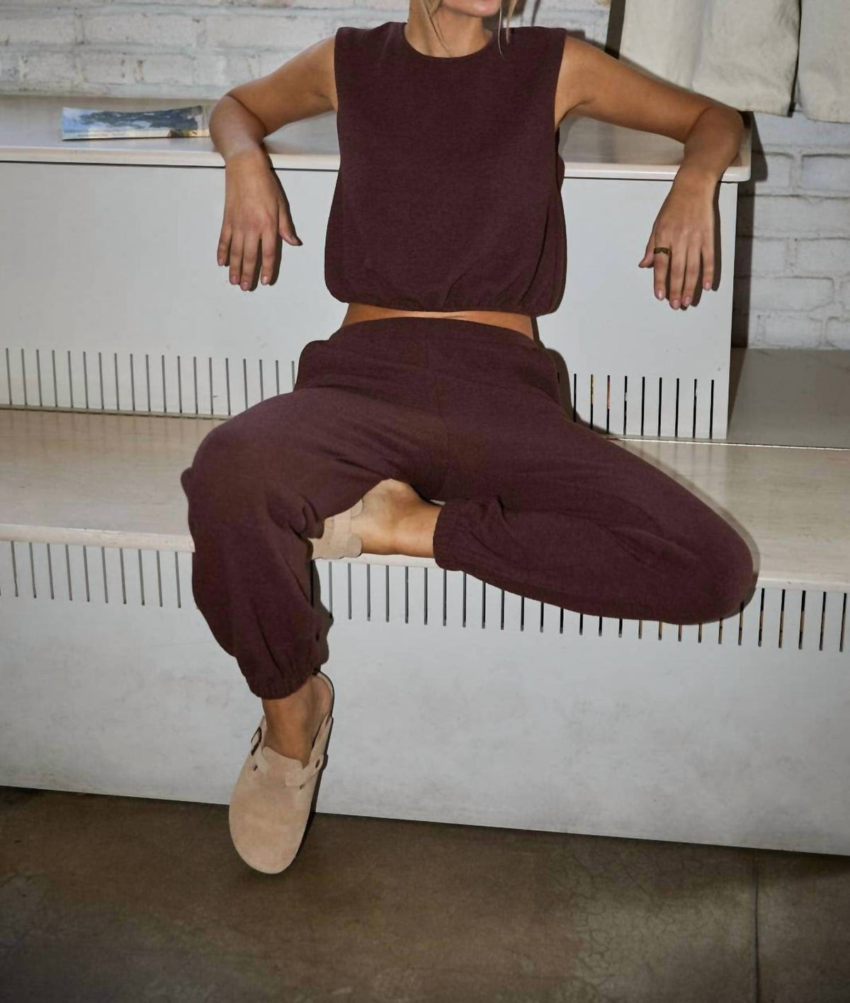Gilli - Elastic Waist Drawstring Jogger Pants