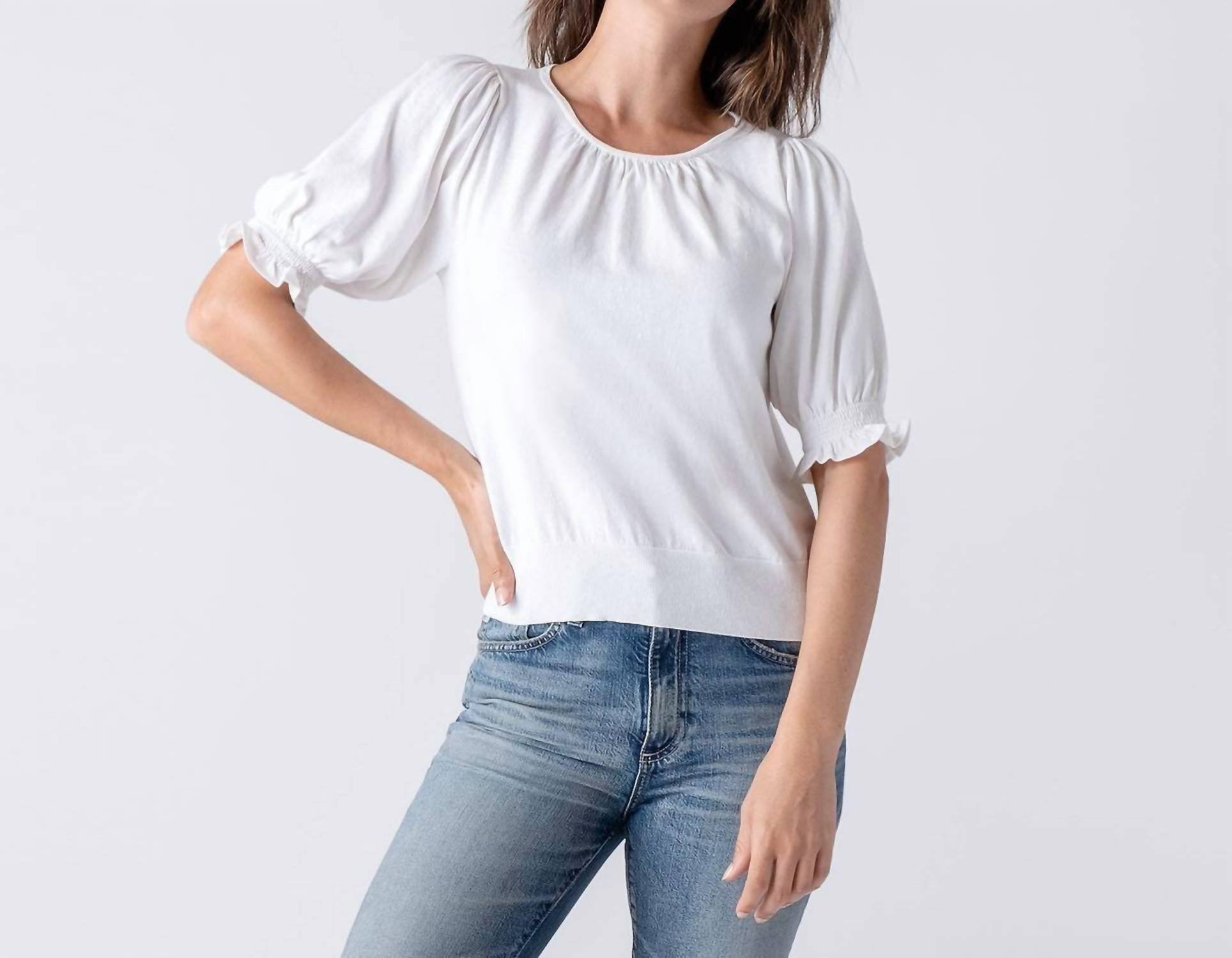 Margaret O'Leary - Puff Sleeve Tee